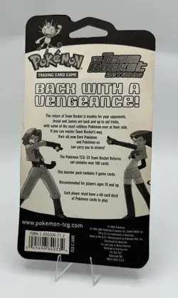 Pokemon EX Team Rocket Returns Blister Pack - Sealed 2004 WOTC Era RARE 🔥 - Image 2