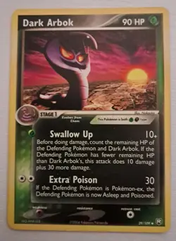 Pokemon - Dark Arbok - EX Team Rocket Returns 29/109 Uncommon Good Condition - Image 1