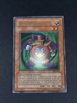 Yu-Gi-Oh! Time Wizard MRD-065 Ultra Rare OG Unlimited Near Mint Original Print - Image 1