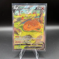 Pokemon TCG Charizard v SWSH260 Holo Rare Card Sword & Shield Promo - Image 1