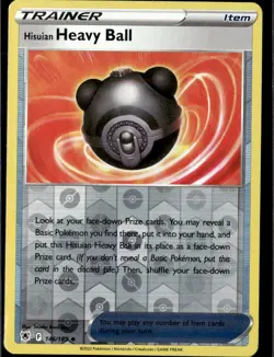 Pokemon Hisuian Heavy Ball 146/189 Astral Radiance Reverse Holo 2 Card Lot - Image 1