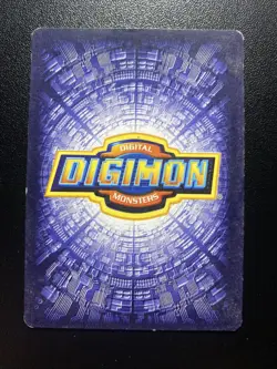 GOLD Holo TEXT MetalTyrannomon BO-145 Digi-Battle Series 3 Digimon Card 2000 MP - Image 3