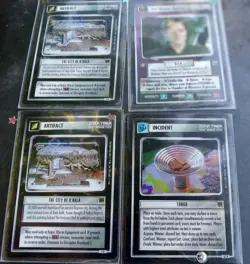 Large Lot Star Trek Black Border CCG 650+ Cards - Image 4