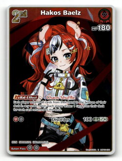 hololive OFFICIAL CARD GAME Hakos Baelz (R) hBP01-075 - Blooming Radiance - Image 1