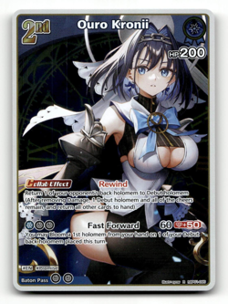 hololive OFFICIAL CARD GAME Ouro Kronii (R) hBP01-095 - Blooming Radiance - Image 1