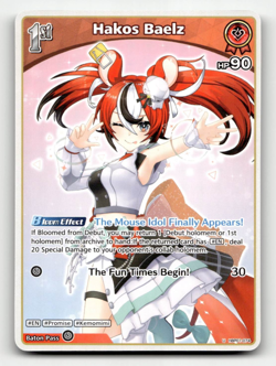 hololive OFFICIAL CARD GAME Hakos Baelz (U) hBP01-074 - Blooming Radiance - Image 1