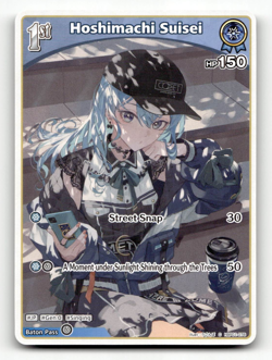 hololive OFFICIAL CARD GAME Hoshimachi Suisei (C) hBP01-078 - Blooming Radiance - Image 1