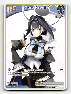 hololive OFFICIAL CARD GAME Ouro Kronii (C) hBP01-092 - Blooming Radiance - Image 1