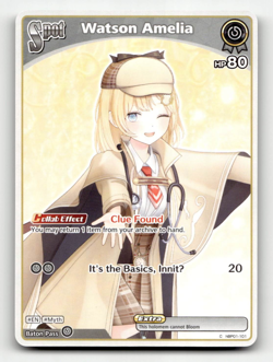 hololive OFFICIAL CARD GAME Watson Amelia (C) hBP01-101 - Blooming Radiance - Image 1