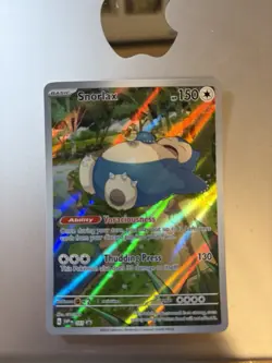 Pokemon Card TCG - Snorlax SVP 051 Scarlet & Violet 151 Black Star Promo NM - Image 1