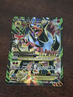 Mega Houndoom EX Full-Art XY Breakthrough Card 154/162 2015 Edition - Image 1