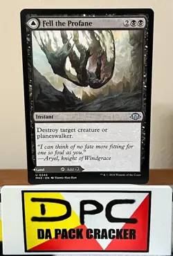 FELL THE PROFANE Modern Horizons 3 MH3 #244 **UNCOMMON** - Image 1