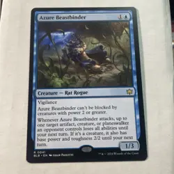 MAGIC THE GATHERING MTG BLOOMBURROW AZURE BEASTBINDER - Image 1