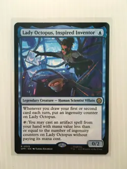 MTG Lady Octopus, Inspired Inventor, NM-Mint, English Marvel's Spider-Man - Image 1