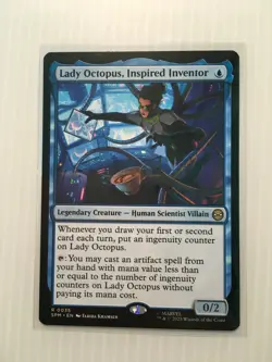 MTG Lady Octopus, Inspired Inventor, NM-Mint, English Marvel's Spider-Man - Image 4
