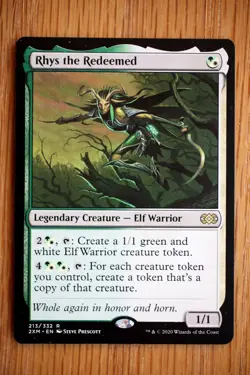 Rhys the Redeemed / Double Masters *Pack Fresh NM* Magic the Gathering MTG - Image 1