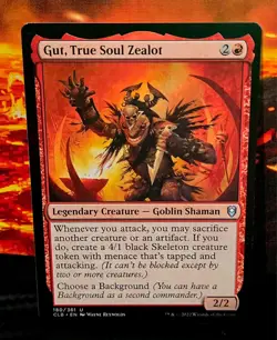 magic the gathering - Gut, True Soul Zealot - Legendary Creature - Goblin - Red - Image 1