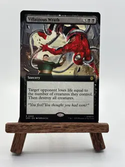 Villanous Wrath (Extended Art) Rare - SPM 259 MTG Magic The Gathering - Image 1