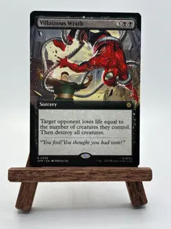 Villainous Wrath (Extended Art) Rare - SPM 259 MTG Magic The Gathering - Image 1