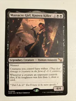 Massacre Girl, Known Killer Murders at Karlov Manor Regular - Image 1