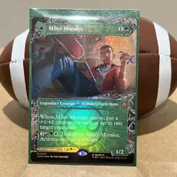 Magic The Gathering Miles Morales 211 Ex Art Foil Spider-Man - Image 1