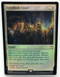 Everybody Lives!, Doctor Who, MTG Magic the Gathering, (0018) FOIL - Image 1