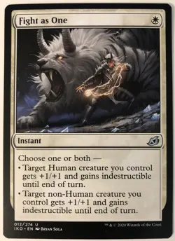 MTG Fight as One Ikoria: Lair of Behemoths 012/274 Regular Uncommon - Image 1