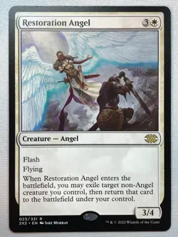 MTG Double Masters 2022 Restoration Angel 25 NM/M - Image 1