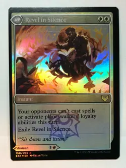 MTG Flamescroll Celebrant Revel in Silence Strixhaven: School of... 150/275 Foil - Image 2