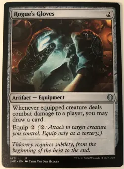 MTG Rogue's Gloves Jumpstart 479 Regular Uncommon - Image 1