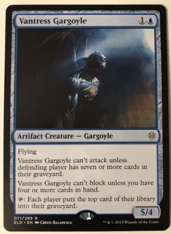 MTG Vantress Gargoyle Throne of Eldraine 071/269 Regular Rare - Image 1