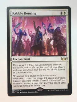 MTG Streets of New Capenna Rabble Rousing 24 NM/M - Image 1