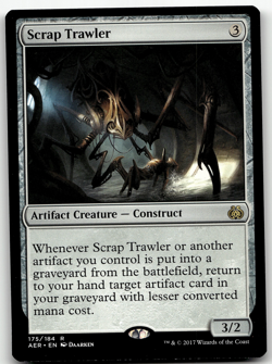 MTG Scrap Trawler Aether Revolt 175/184 Regular Rare - Image 1