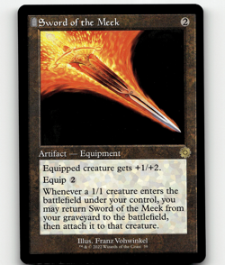 MTG Sword of the Meek 59 The Brothers' War Rare - Image 1