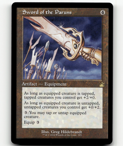 MTG Sword of the Paruns (Retro Frame) 395 - Ravnica Remastered - Image 1