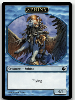 MTG Sphinx Token Journey into Nyx 1/6 Regular Token - Image 1