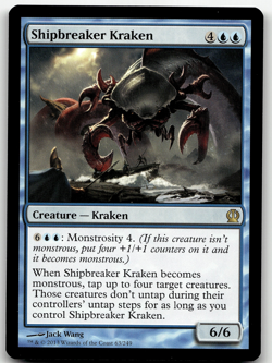 MTG Shipbreaker Kraken Theros 63/249 Regular Rare - Image 1