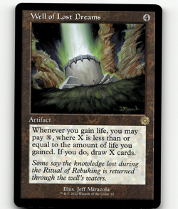 MTG Well of Lost Dreams 62 The Brothers' War Rare - Image 1