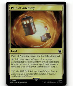 FOIL - MTG Path of Ancestry 293 - Universes Beyond: Doctor Who - Image 1