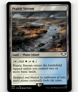 MTG Prairie Stream - Universes Beyond: Warhammer 40,000 - Image 1
