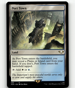 MTG Port Town - Universes Beyond: Warhammer 40,000 - Image 1
