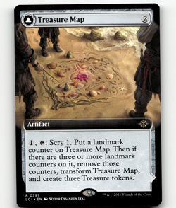 MTG Treasure Map (Extended Art) 391 - The Lost Caverns of Ixalan - Image 1