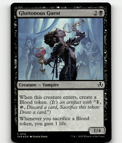 FOIL - MTG Gluttonous Guest #112 - Innistrad Remastered - Image 1