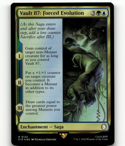 FOIL - MTG Vault 87: Forced Evolution - Universes Beyond: Fallout - Image 1
