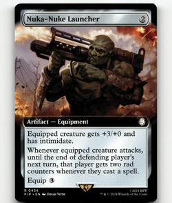 MTG Nuka-Nuke Launcher (Extended Art) - Universes Beyond: Fallout - Image 1