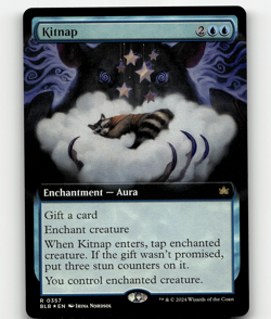 FOIL - MTG Kitnap (Extended Art) #357 - Bloomburrow - Image 1