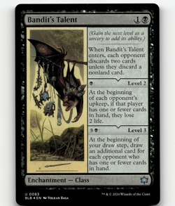 FOIL - MTG Bandit's Talent #83 - Bloomburrow - Image 1