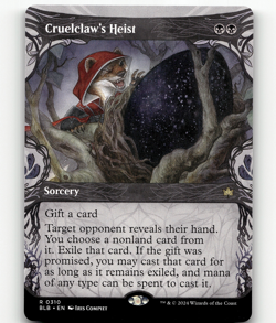 MTG Cruelclaw's Heist (Showcase) #310 - Bloomburrow - Image 1
