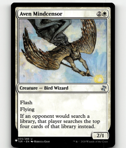 MTG Aven Mindcensor #5 - The List Reprints (Mystery Booster 2) - Image 1