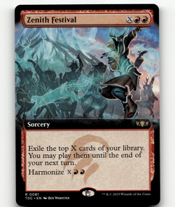 MTG - Zenith Festival (Extended Art) #81 - Commander: Tarkir: Dragonstorm - Image 1